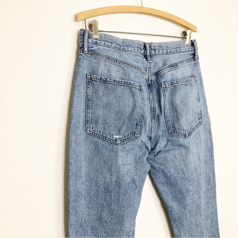 AGolde Riley Crop Distressed jeans - Picture 4 of 12